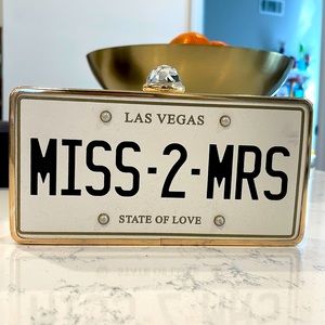 Aldo Bridal Clutch MISS-2-MRS